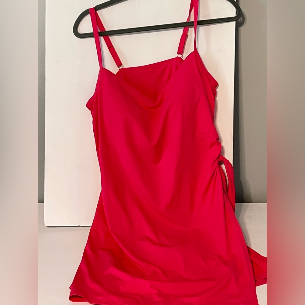 Vibrant Pink Strapless Dress